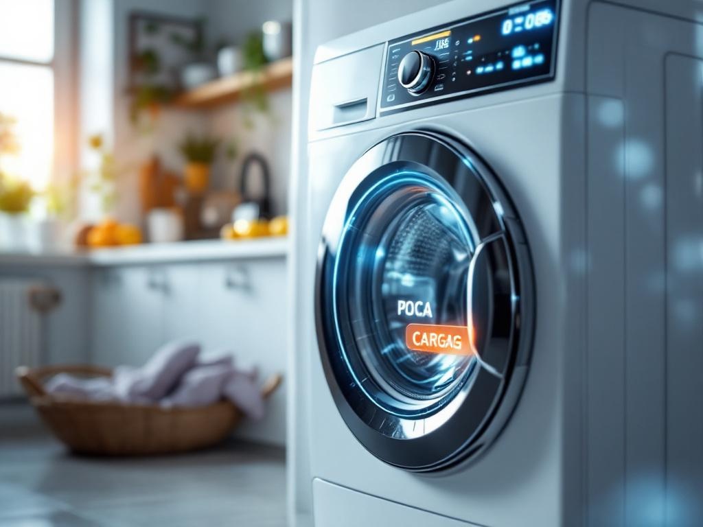 Lavadora bloqueada por poca carga: sensores innovadores