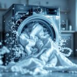 Lavadora vibra mucho incluso con carga pequeña: causas